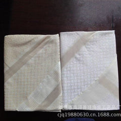 Polyester Keffiyeh – White & Grey Gulf Ghutrah