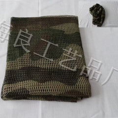 Tactical Net Scarf – Jungle Camouflage Shemagh (75×35in)