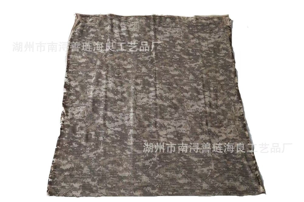 Tactical Net Scarf – Digital Grey Camouflage Shemagh (75×35in)
