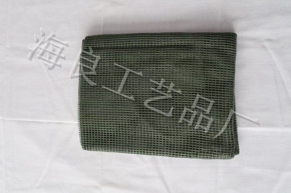 Tactical Net Scarf – Olive Green Open-Weave Keffiyeh (52×52in)