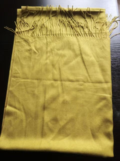 Cashmere Blend Scarf – Solid Red Luxury Shawl