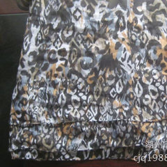 Islamic Prayer Scarf – Leopard Print Prayer Shawl