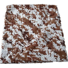 Islamic Prayer Scarf – Rust Orange Zigzag Prayer Shawl